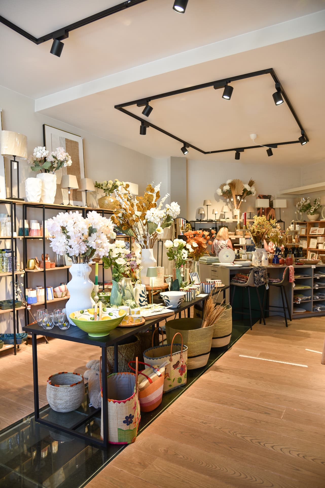 Le showroom Béodie et ses compositions florales
